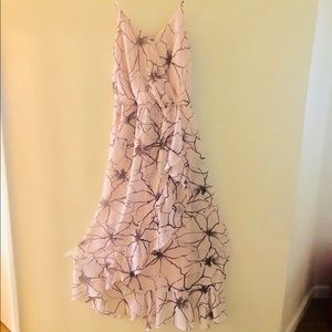 Banana Republic Peachy Pink Maxi Dress